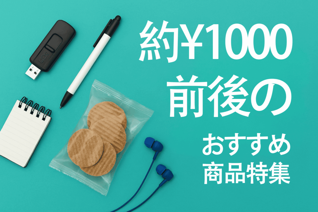 約¥1000前後のおすすめ商品特集