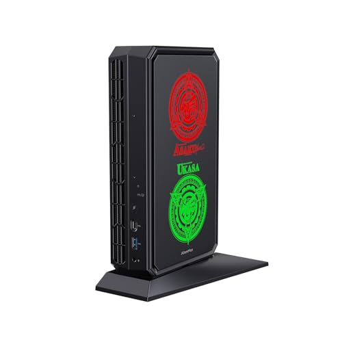 G7 Pt ミニPC、AMD Ryzen 9 7945HX、DDR5-5200 メモリ、PCIe5.0 SSD スロット、AMD Radeon RX 7600M XT (GDDR6 8G)、小型ゲーミングPC、RJ45 2.5Gbps/Wi-Fi 7/Bluetooth 5.4、HDMI 2.1/DP 2.0/USB-C、3画面出力対応 小型デスクトップパソコン