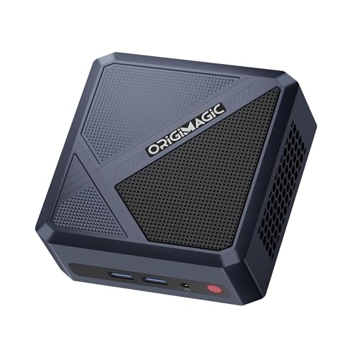Origimagic N3ミニPC（インテル Core i7-12700H、32GB RAM、512GB SSD、Quad 8K 60HZディスプレイ、デスクトップコンピュータ、Micro PC HDMI + USB3.2 + Type-C、WiFi 6E、BT5.2、2.5GbE LAN、ビジネス、オフィス、家庭用）