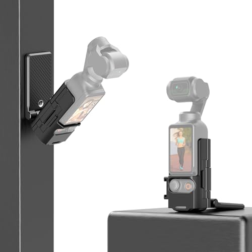 PULUZ DJI OSMO Pocket 3対応マグネットマウント Pocket 3用磁気マウント角度調節可能 OSMO Pocket 3用拡張アダプター 強力磁気固定 Pocket 3用磁気ベース デスクトップスタンドスタンド DJI Pocket 3対応アクセサリー For pocket 3 magnetic mount Vlog/ライブ/動画制作