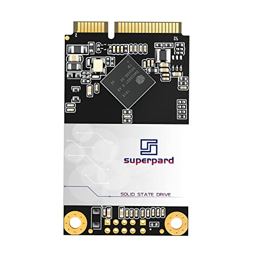 Superpard mSATA SSD 256GB 内蔵型 SATAⅢ 6Gb/s 3D NAND ミニSATA ソリッドステートドライブ ノートパソコン/デスクトップパソコン適用 省電力
