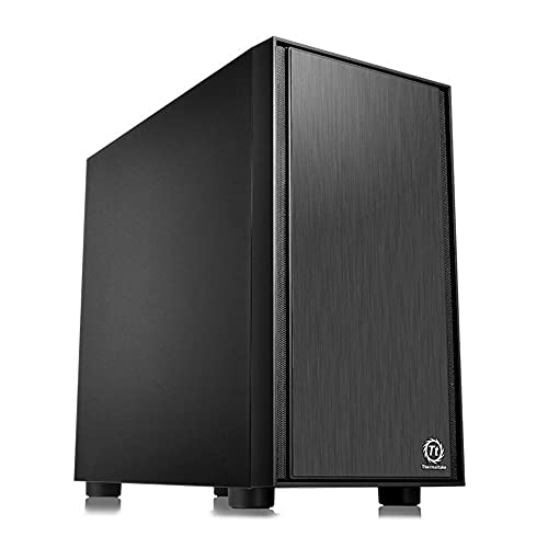 Thermaltake アルミニウム ブラック Versa H17 ミニタワー型PCケース CS7096 CA-1J1-00S1NN-00