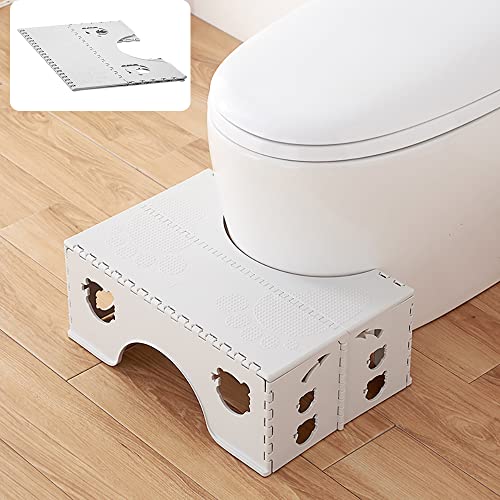 MOTONOYA折り畳み 踏み台 トイレ トレーニング ステップ 高さ18cm 踏み台 足置き台 多機能 持ち運び 収納便利 補助 スツール ステップスツール 補助便座 便秘解消 キッチン トイレなどに適用 滑り止め